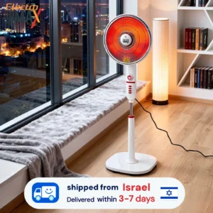 קר לכם? למה?? תנור חימום 1000W שנשלח מישראל בפחות מ200 ש"ח